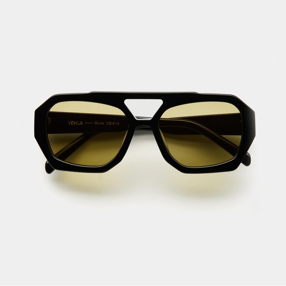VEHLA Black and Gold Sunglasses